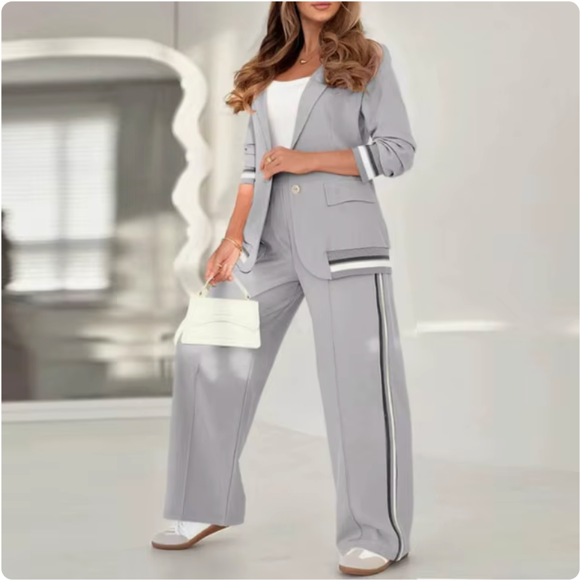Conjunto Casaquinho e Calça Luiza