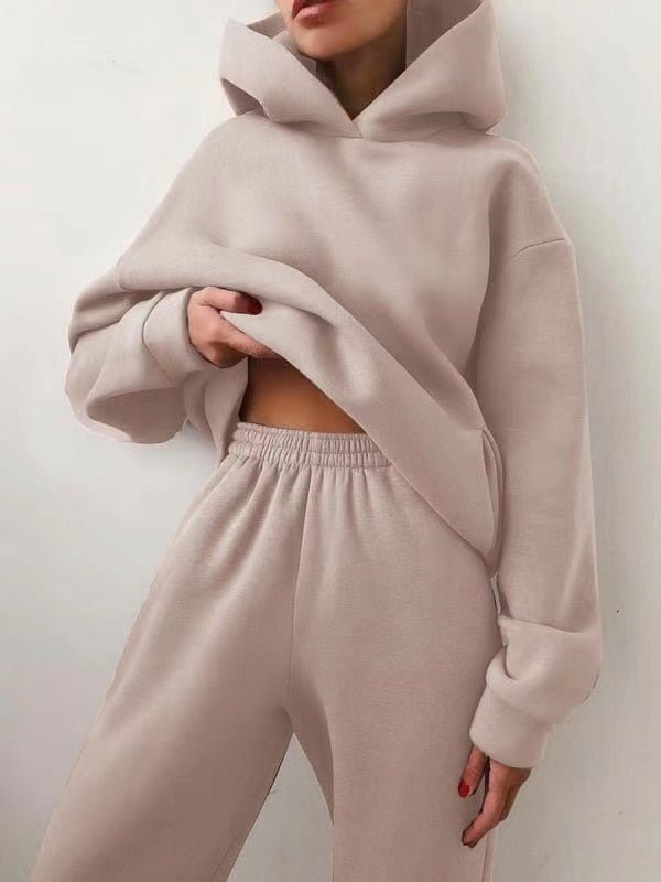 Conjunto Moletom Feminino De Frio - Bruna