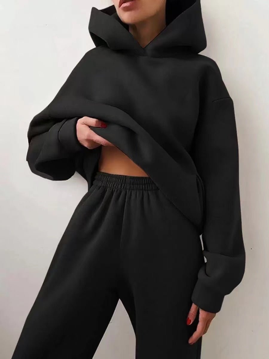 Conjunto Moletom Feminino De Frio - Bruna