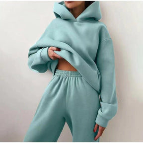 Conjunto Moletom Feminino De Frio - Bruna
