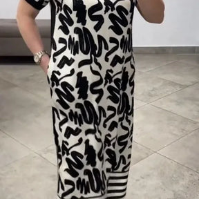 Vestido Longo Alice com Fenda Elegante