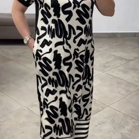 Vestido Longo Alice com Fenda Elegante