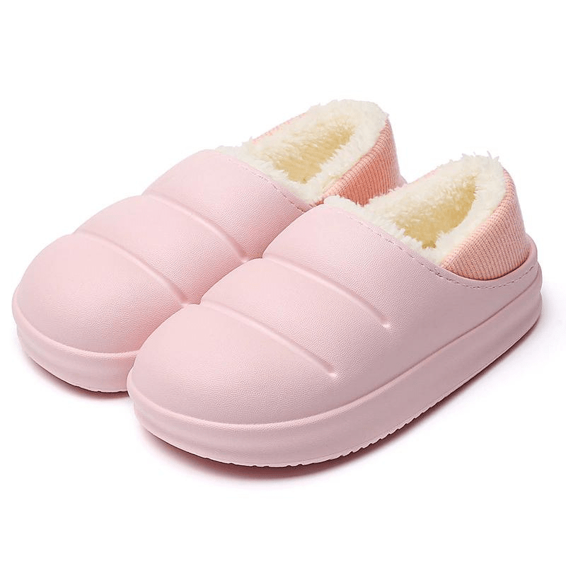 Pantufa Feminina Ortopédica Peluciada - Impermeável e Antiderrapante