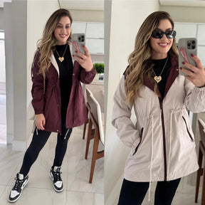 Parka Dupla Face Feminina